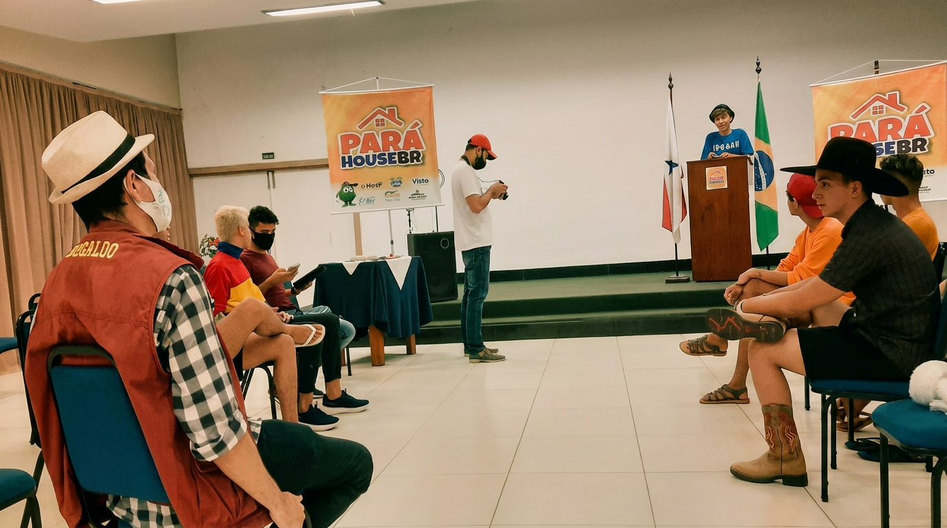 Evento Pará House BR — encontro de talentos paraenses